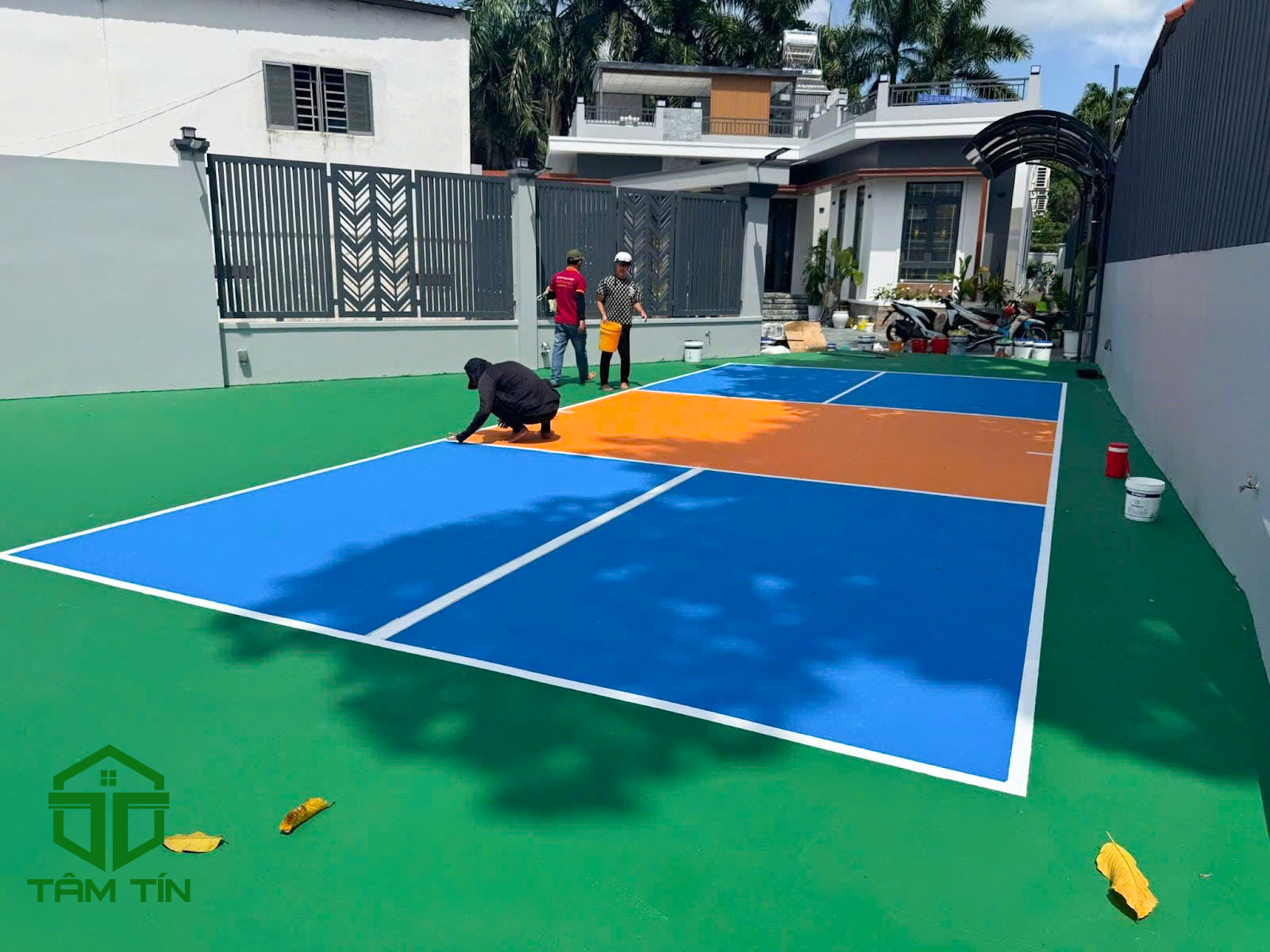 Thi Công Sân Pickleball